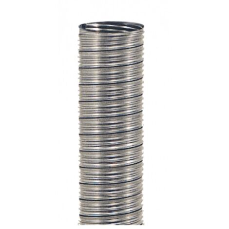 JONCOUX Flexible inox double peau 316 Ø80mm intérieur lisse