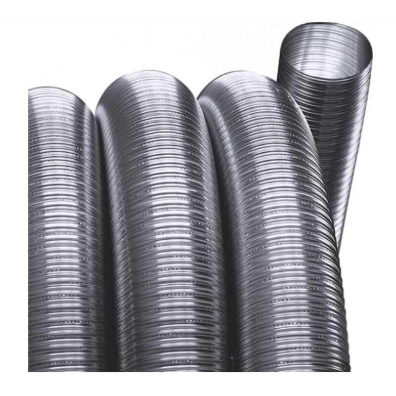 Flexible de tubage double paroi - Ø200MM - intérieur extérieur - épaisseur 0,10cm - 7M - modèle Flex lisse 316 - Joncoux