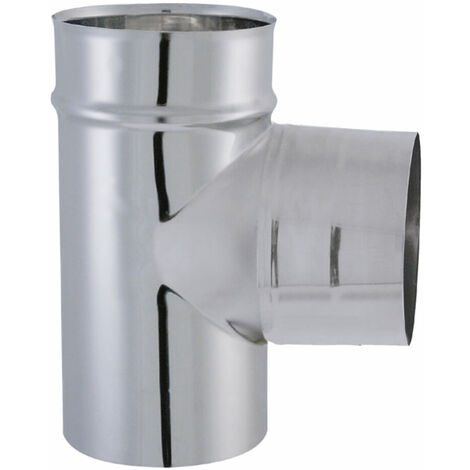 JONCOUX Tuyau TYRAL INOX 304 - Diam. 111 - Té 90° double emboitement