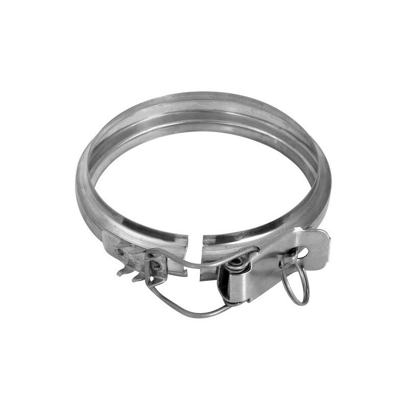 Bride de sécurité pour raccordement de simple paroi - Ø125mm - Joncoux