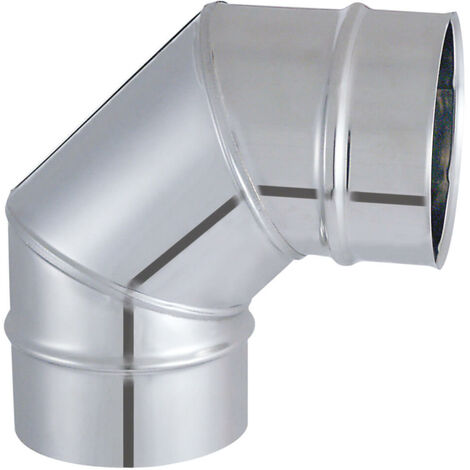 JONCOUX Tuyau TYRAL INOX 304 - Diam. 300 - Coude à secteur 90°