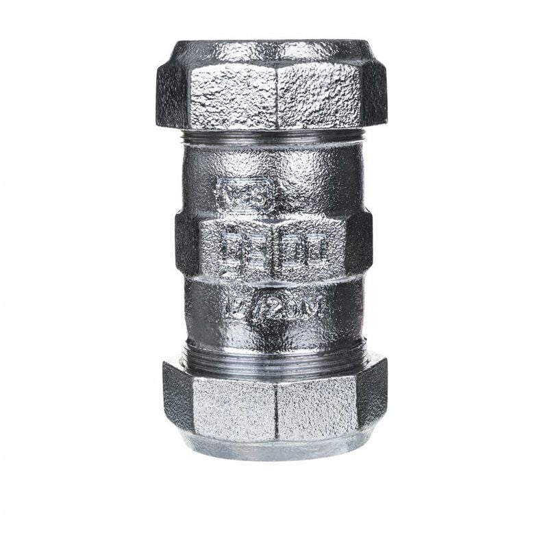 Jonction égale de réparation pour tube acier - Femelle - Femelle 15x21