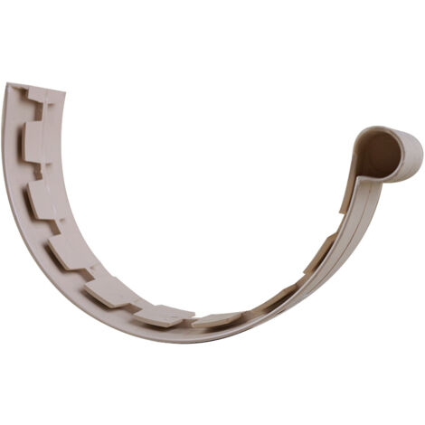 Jonction à coller PVC 33 demi-ronde - sable