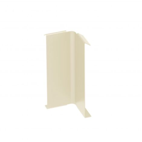 Jonction angle rentrant pour profilé clipsable - Blanc Perle RAL 1013