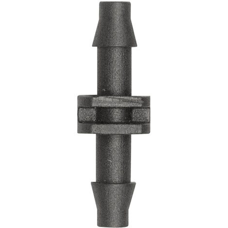 Jonction cannelée tuyau Ø 6mmX10