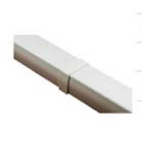 Jonction de goulotte 80x60 mm en PVC rigide – Résistant au feu M1 – Antichoc – Stabilisateur UV – Pour espaces confinés