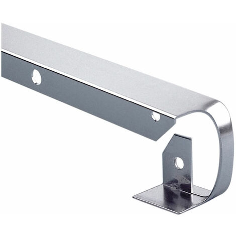 Profil de finition aluminium pour plan de travail 28mm alu - NORDLINGER -  Mr.Bricolage