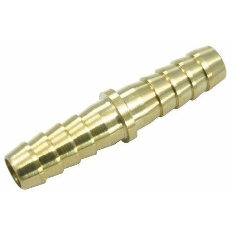 Jonction Double D  12mm Laiton