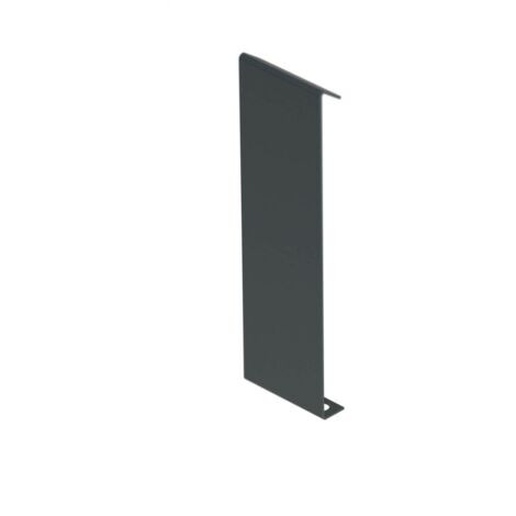 Jonction droite pour profilé clipsable - JOUPLAST - Gris anthracite - 140 mm