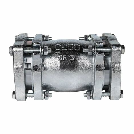 Jonction égale de réparation pour tube acier à bride 66x76