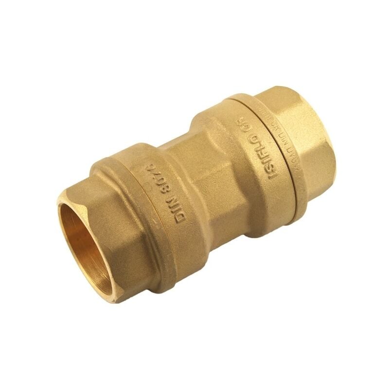 Jonction laiton égal à serrage extérieur 100- Diamètre : 32 mm Isiflo