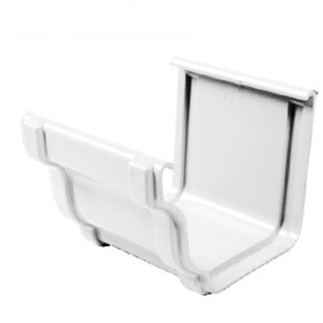 4x Grillage Gouttière 40 Clips De Fixation, 6 M De Long, Plastique