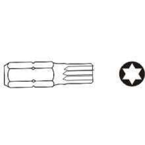 JONNESWAY KOŃCÓWKA TORX  T40x30mm 6-kąt.10mm