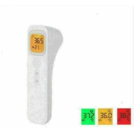 JOORRT Stirnthermometer, digitales Infrarot-Thermometer, kontaktloses Stirnthermometer für Erwachsene, sofortige Temperaturmessung, mit Fieberalarm, LCD-Display, umschaltbarer Celsius-/Fahrenheit-Modu