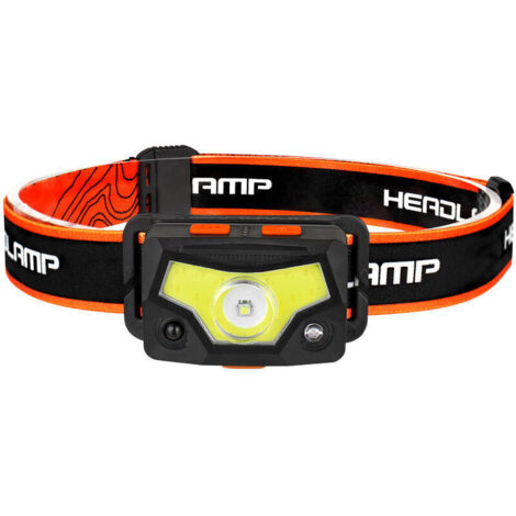 JOORRTPhare puissant, phare à LED, éclairage, réglable, léger, adapté à la course, à la randonnée, au camping, au cyclisme, au cadeau d'éclairage extérieur pour enfants (B).