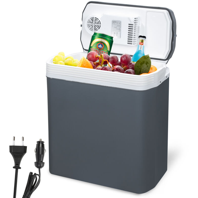 Jopassy - 24 l Boîte réfrigérante Glacière électrique Boîte chauffante thermoélectrique sur Secteur Mode éco 12/230 v pour Voiture et Prise de