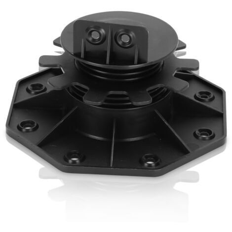 Jopassy Ancoraggio regolabile per patio，da 30 a 60 mm - Set di 50 tasselli