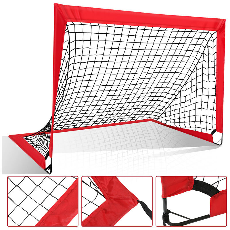 Jopassy - But de Football portable Pop-Up Cage de Football avec Sac pour Enfan pour entraînement de football 120x90x90 cm 1 pieces