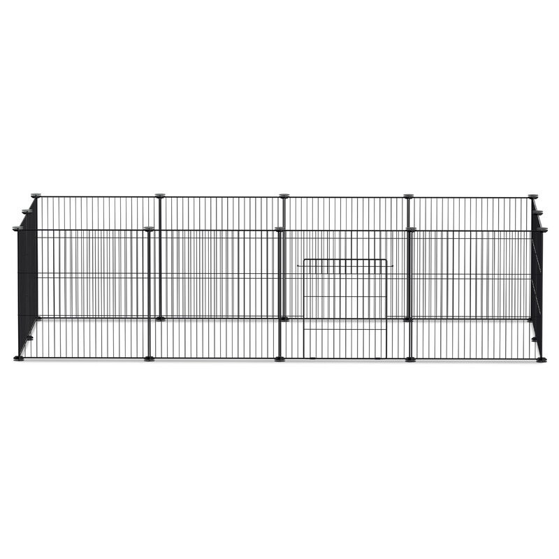 Jopassy - Enclos extérieur Parc pour lapins diy Parc pour lapins Parc pour chiots 12pcs 35x35cm