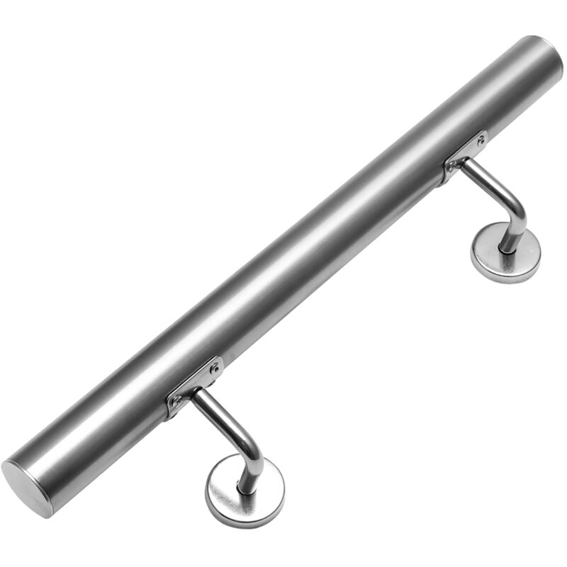 Jopassy - Main courante en acier inoxydable V2A Rampe d'escalier Support mural - au choix 140 cm