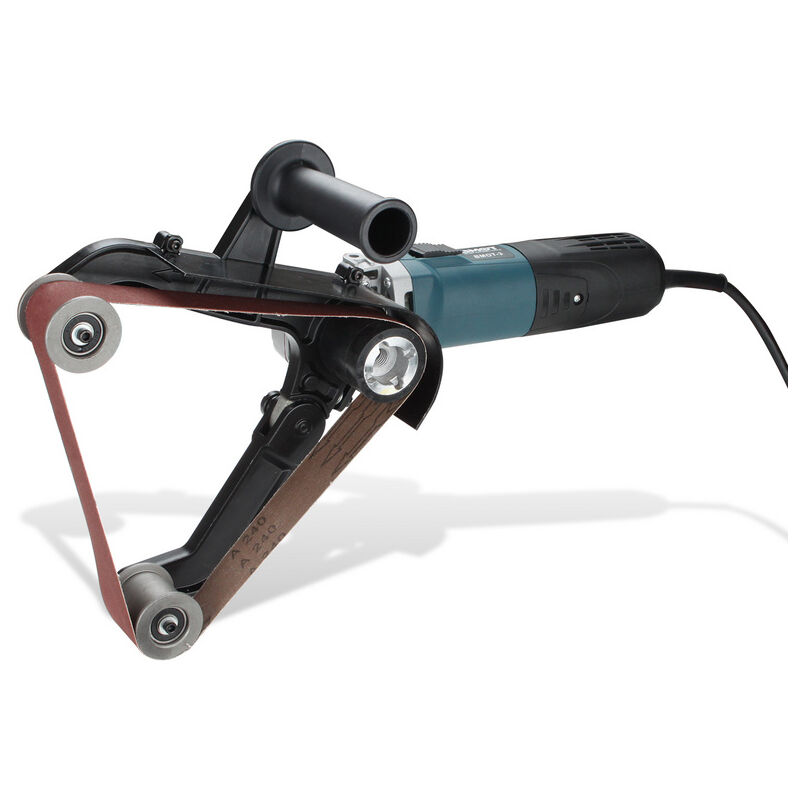 Ponceuse à bande tubulaire 760mm Lime à bande Kit de bande abrasive Ponceuse à bande 1300w - Jopassy