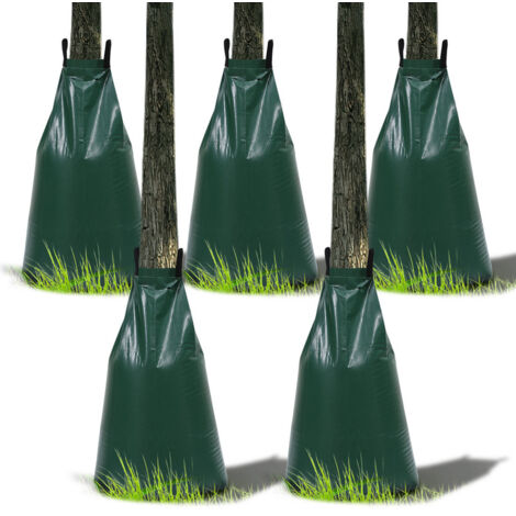 Jopassy Sacchetto per l'irrigazione 5X sacchetto per l'irrigazione dell'albero gocciolato 75L