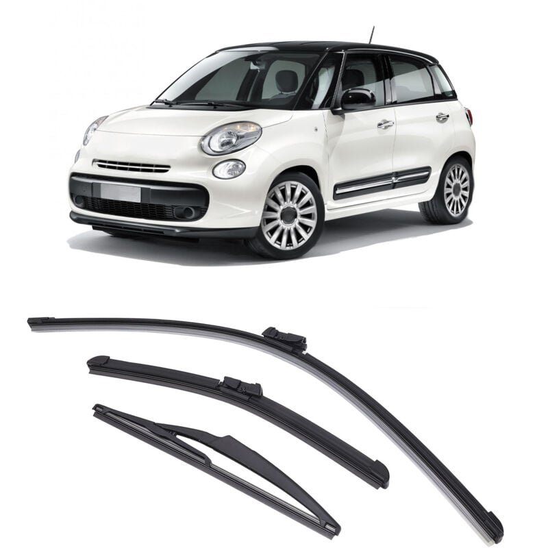 Ej.life - jophek Ensemble de Bras Dessuie Glace Compatible avec 2009-2023 Fiat 500 500C 500L