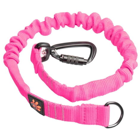 JoQu® Potente amortiguador para neumáticos grandes de color rosa neón