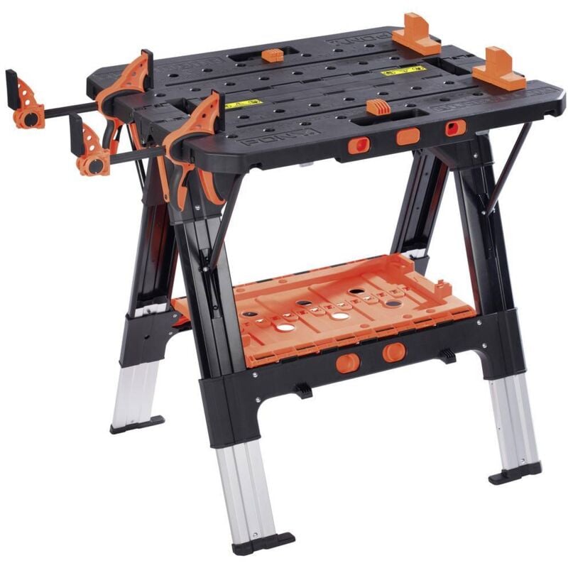 Etabli mobile 2 en 1 Jorgensen M60Pr réglable en hauteur (l x p) 635 mm x 787 mm 1 pc(s)