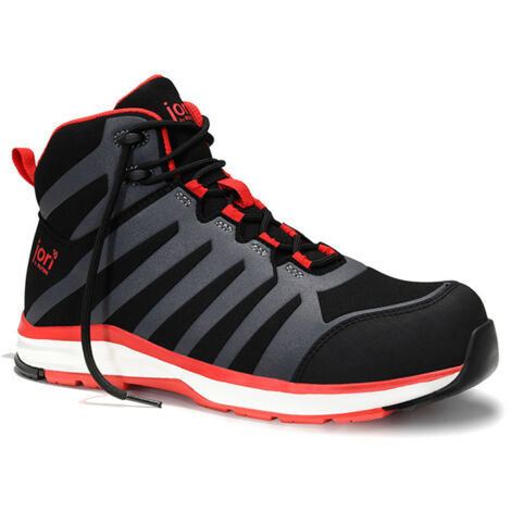 jori Sicherheitsstiefel joRAPID black-red Mid ESD S3, Gr. 44