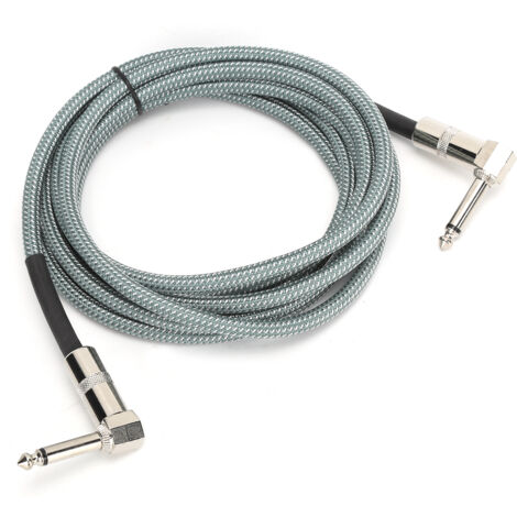 JORIDO Gitarrenkabel 6,35 mm 1/4 Zoll 3 Meter Kabel für elektrische Musikinstrumente JD6207