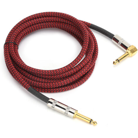 JORINDO 6,35-mm-Audiokabel für E-Gitarre und Verstärker – 6 m / 19,7 ft – Musikinstrumententeil JD6210