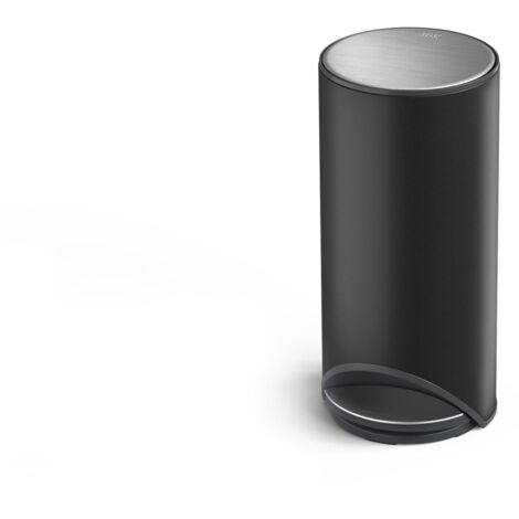 Joseph Joseph Arc Pedal Bin of 30L avec pochette intérieure Bags - Design moderne en noir anthracite, idéal pour les petits espaces