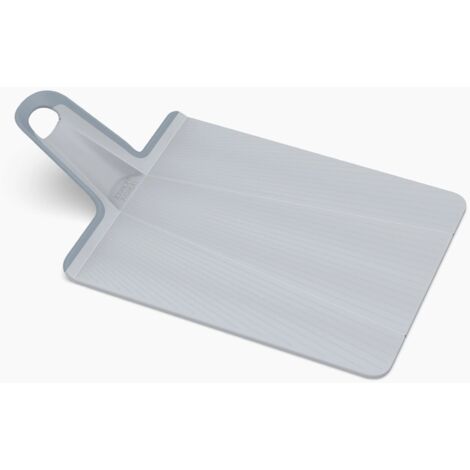 Joseph Joseph Chop2Pot Plus- Tagliere da cucina in plastica, pieghevole - Medio, Blu Pallido