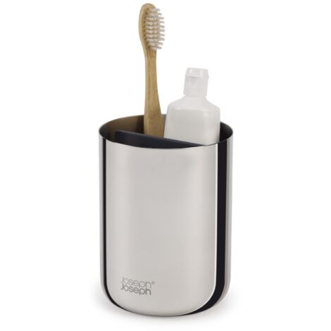 Joseph Joseph EasyStore Luxe Porta Spazzolino Inox