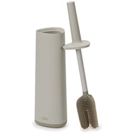 JOSEPH JOSEPH FLEX - 360 ADVANCED TOILET BRUSH SMART STORAGE HOLDER SET AVEC TêTE DE BROSSE REMPLAçABLE ANTI-GOUTTE, ANTI-OBSTRU