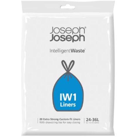 Joseph Joseph IW1 24-36L grau Öko-Abfallbeutel