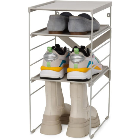 Joseph Joseph Level ecru verstellbares Schuhregal