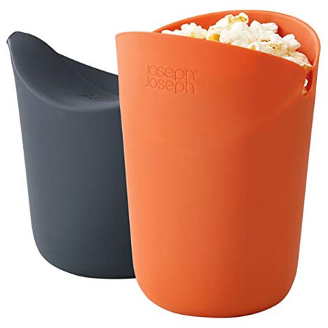 Joseph Joseph M-Cuisine 2-piece Orange Popcorn Maker Set