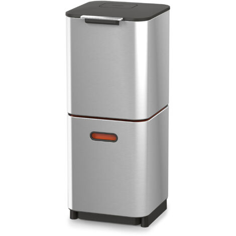 Joseph Joseph Mülleimer Totem 40 L Edelstahl