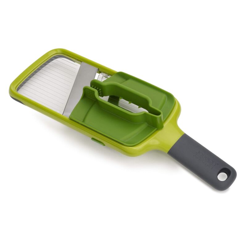 Joseph & Joseph Mandoline Joseph Multi-grip Green Ergonomische Mandoline In Grün, Ideal Zum Schneiden Von Gemüse Depräzise Und Sicher Mit Mehreren Einstellungen