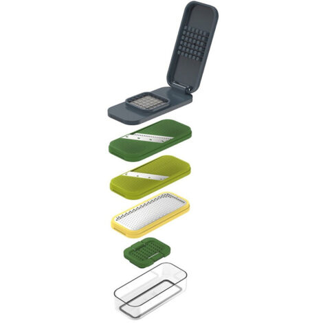 Joseph Joseph Multi-Prep Compact blanc et vert ustensile