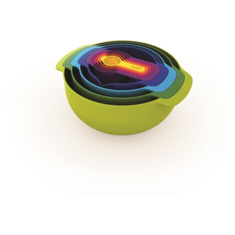 Joseph Joseph Nest Plus Set di Ciotole 9 Pezzi Multicolor