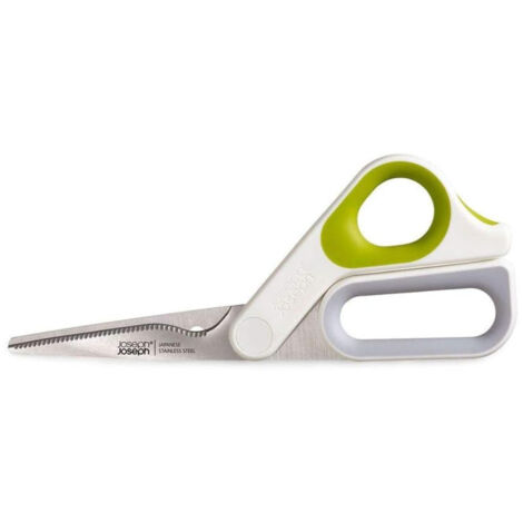 Joseph Joseph PowerGrip Ciseaux de Cuisine Blanc Vert