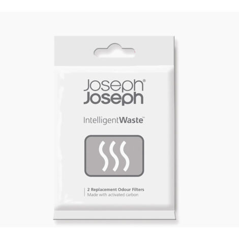 Joseph Joseph schwarz Pack Ersatzgeruchsfilter 2 Stück