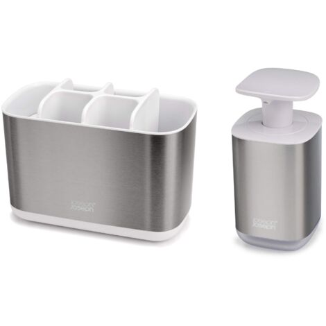 Joseph Joseph Set bagno moderno in acciaio inossidabile