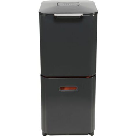 Joseph Joseph Totem Compact Küchenmülleimer Graphit 43L