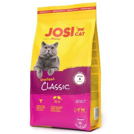 JOSERA JosiCat Sterilised Classic - nourriture pour chats stérilisés, 1,9 kg