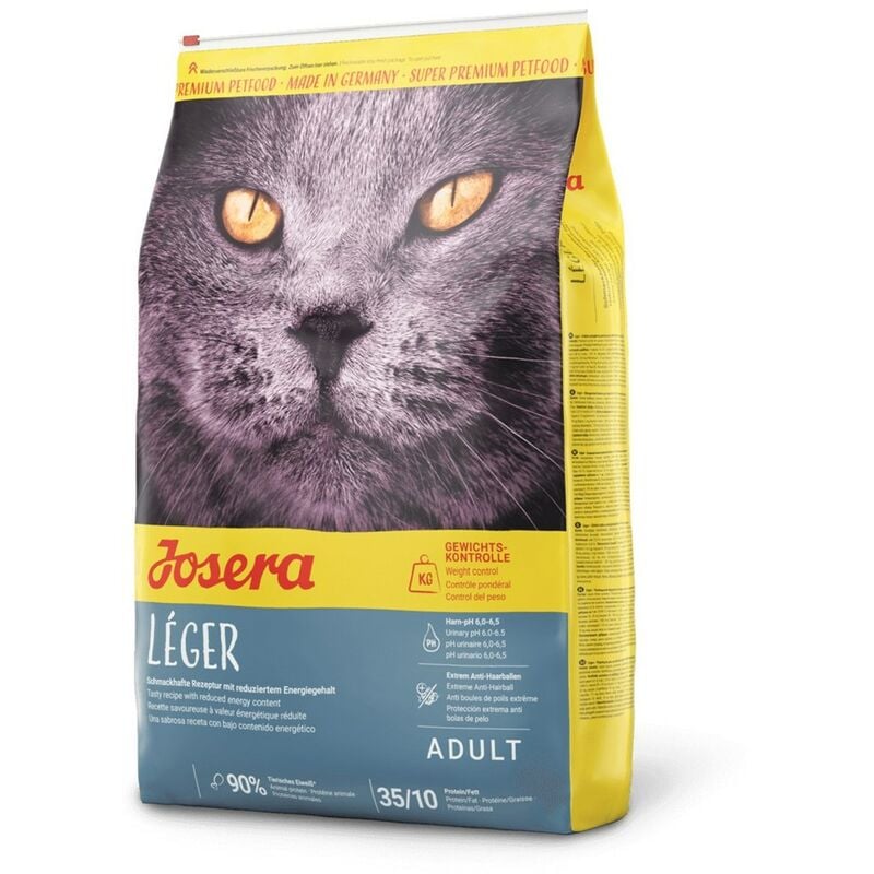Léger Katzen Trockenfutter 10 kg Adult Geflügel - Josera