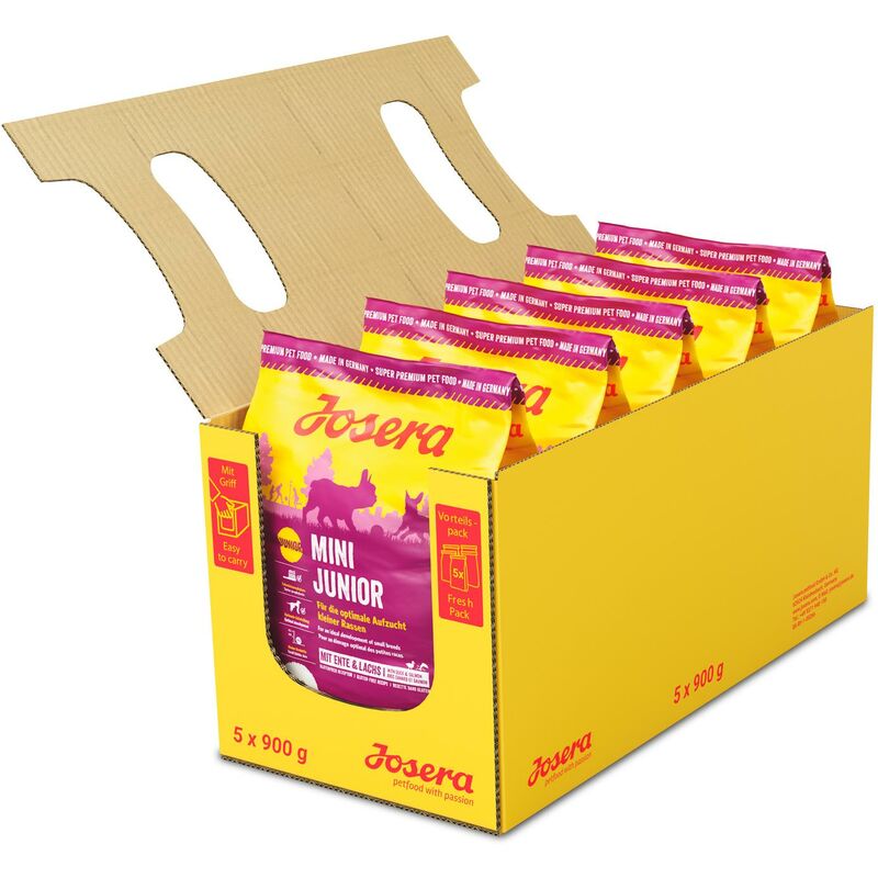

Pack Sacos Perro MiniJunior 5x900 g - Josera